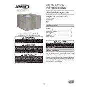 Lennox LRP16HP manual cover