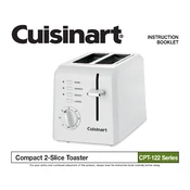 Cuisinart CPT-122 manual cover