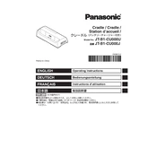 Panasonic JT-B1 CU000U, JT-B1 CU000J manual cover