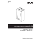 Baxi 400 Combi 2 manual cover