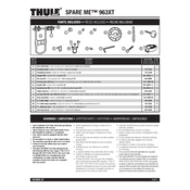 Thule Spare Me 963XT 2010 manual cover