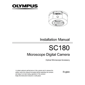 Olympus SC180 manual cover