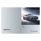 Mercedes-Benz SLK 2014 manual cover