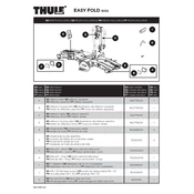 Thule Easy Fold 9032 manual cover