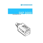 Sennheiser SKP 3000 manual cover