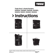 Thule 100003 manual cover