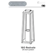 Realflame 160 Redvale manual cover