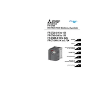 Mitsubishi Electric FR D700 manual cover