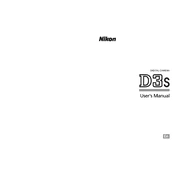 Nikon D3S manual cover