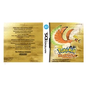 Nintendo Pokemon HeartGold manual cover