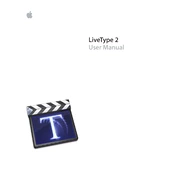 Apple LiveType 2 manual cover