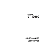 Epson GT-10000 manual cover