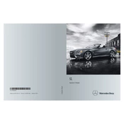 Mercedes-Benz SL 2014 manual cover