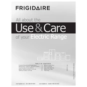 Frigidaire FFEH2422US manual cover