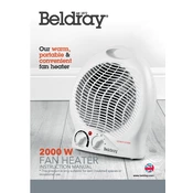 Beldray EH0567SNKDFOB 2000 W Fan Heater manual cover