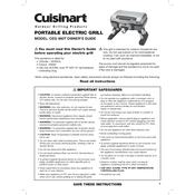 Cuisinart CEG-980T manual cover