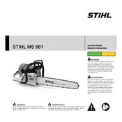 Stihl MS 661 manual cover