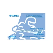 Yamaha YFM70RW Raptor 700R 2007 manual cover