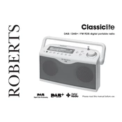 Roberts Classiclite DAB 2016 manual cover