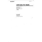 Sony FDL-220R manual cover