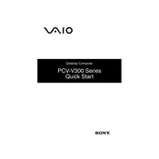 Sony PCV-V310P manual cover