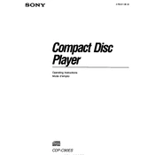 Sony CDP-C90ES manual cover