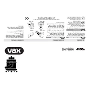 Vax 4100E manual cover