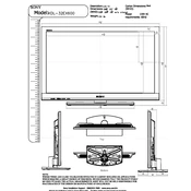 Sony KDL-32EX600 manual cover