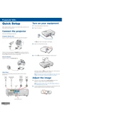 Epson PowerLite 83V+ manual cover