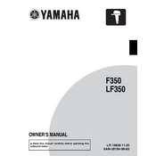 Yamaha F350XCC manual cover