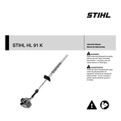 Stihl HL 91 K manual cover