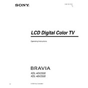 Sony KDL-40V2500