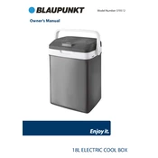 Blaupunkt B&M 718L Electric Cool Box 370512 manual cover