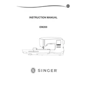 Singer EM200 manual cover