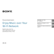 Sony SRS X9 manual cover