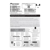 Pioneer XC-HM82D-K manual cover