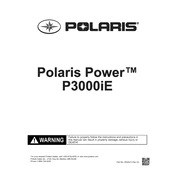 Polaris P3000iE manual cover