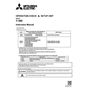 Mitsubishi Electric Y 360 manual cover