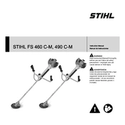 Stihl FS 460 C-M FS 490 C-M manual cover