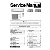 Panasonic CS-S18NKUA, CS-S24NKUA manual cover