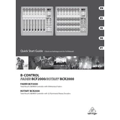 Behringer BCF2000 manual cover