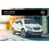 Opel Mokka 2015.5 manual cover