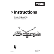 Thule T2 Pro XTR 9034XTR manual cover