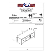 MillBrook B&M TV Unit 364836 manual cover