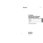 Sony SU-B461S manual cover