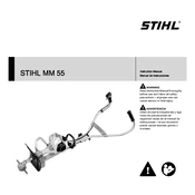 Stihl MM 55 Yard Boss manual cover