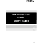 Epson C82609 manual cover