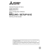 Mitsubishi Electric MRZJW3 SETUP161E manual cover