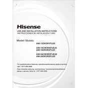 Hisense AW2422CW3W manual cover