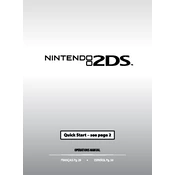 Nintendo 2DS Operations manual cover